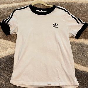 White adidas tshirt